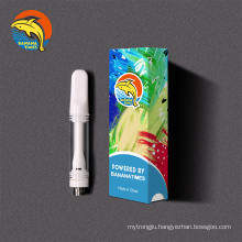 Bananatimes CG05 full ceramic coil 510 thread cbd vape tank cbd cartridge with cbd vaporizer